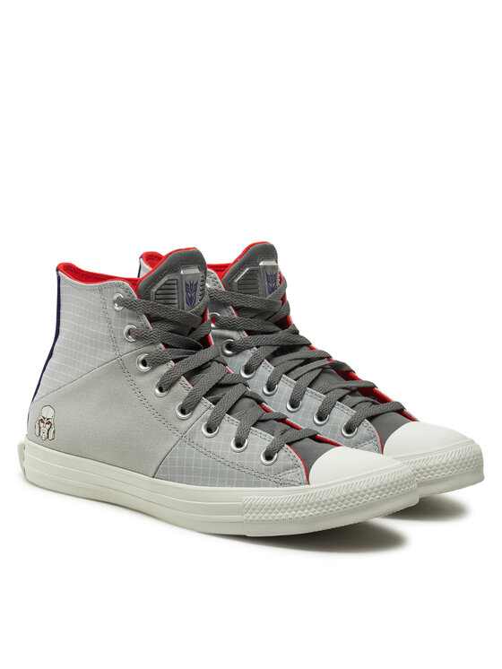 Converse Кецове Converse Converse x Transformers Chuck Taylor All Star Decepticons A11658C Сив