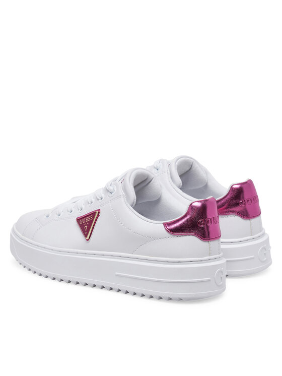 Guess Снікерcи Guess FLJD12 LEA12 Білий