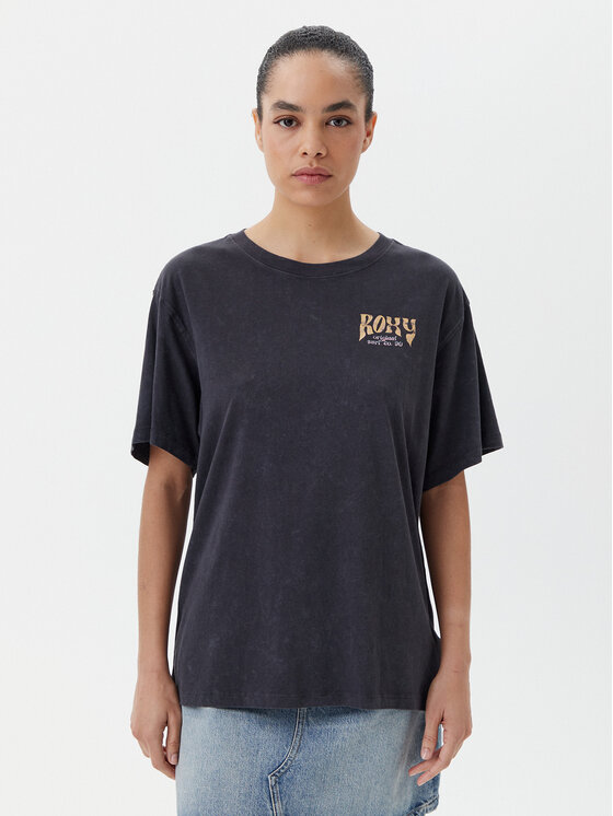 Roxy Roxy Majica ERJZT05905 Siva Oversize