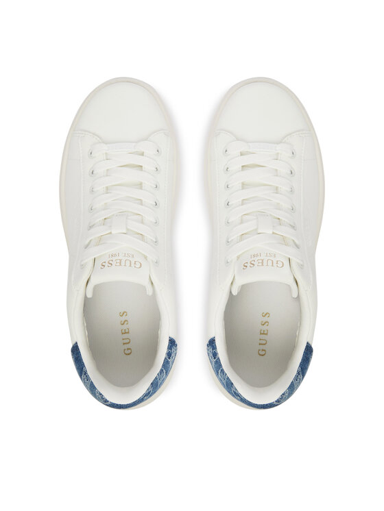 Guess Снікерcи Guess FLJE14 LEA12 Білий