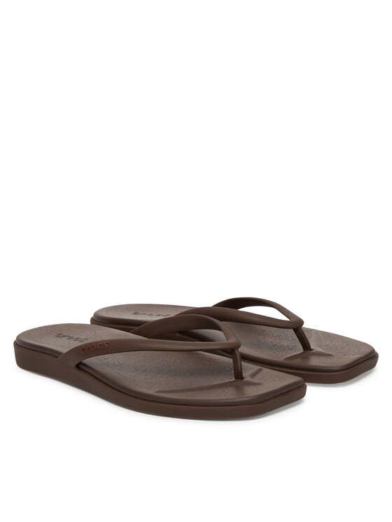 Crocs Japonki Crocs Miami Flip 211435 Brązowy