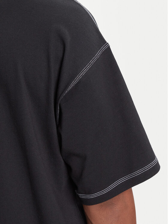 adidas adidas Футболка Trefoil Essentials JW0971 Чорний Regular Fit