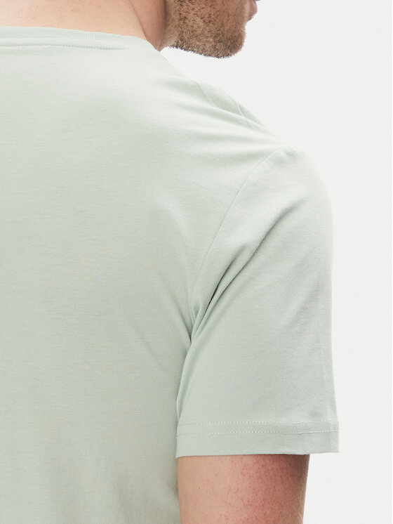 Lee Lee Camiseta Patch 112364540 Verde Regular Fit