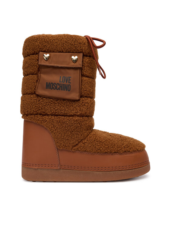 LOVE MOSCHINO Снігоходи LOVE MOSCHINO JA24452G0NISM21A Коричневий