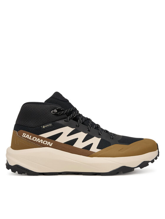 Salomon Bakancs Salomon Outscape Mid Gtx GORE-TEX L45410800 Fekete