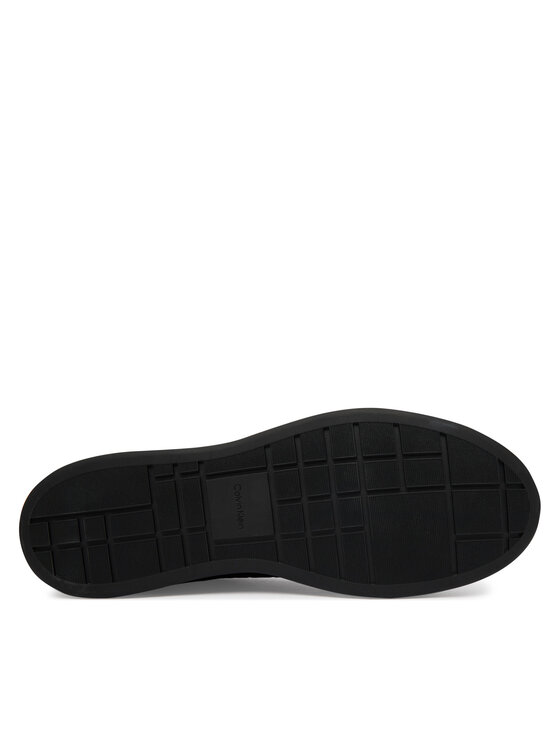 Calvin Klein Sneakers Calvin Klein Beasket Cup Oxf Lup Hf Aop Lth HM0HM02132 Negru