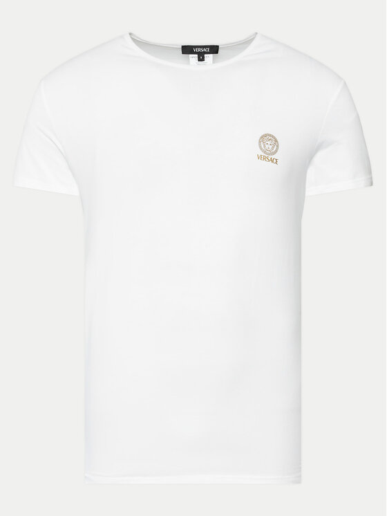 Versace Versace Комплект футболок AU10193 1A10011 Білий Slim Fit