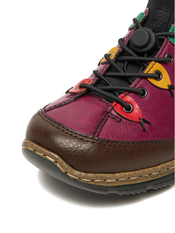 Rieker Poltopánky Rieker N3271-30 Fialová