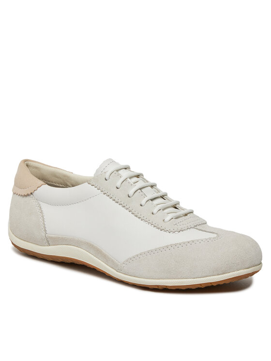 Geox Sneakersy Geox D Vega D3509A 022Y3 C0818 Biały