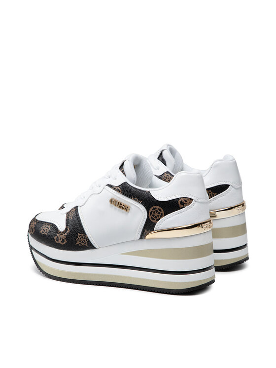 Guess Sneakersy Guess Hektore FL7HEE FAB12 Bílá