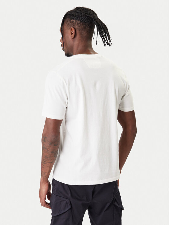 C.P. Company C.P. Company Camiseta 20CMTS141A110579W Écru Regular Fit