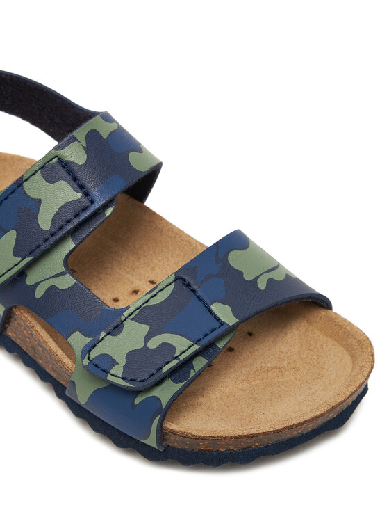 Geox Sandály Geox B Sandal Chalki B552QB 00004 CF44L S Tmavomodrá