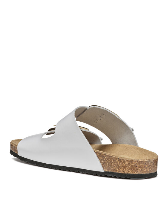 Geox Šlepetės Geox D Brionia R D45Y3B 00085 C1000 Balta