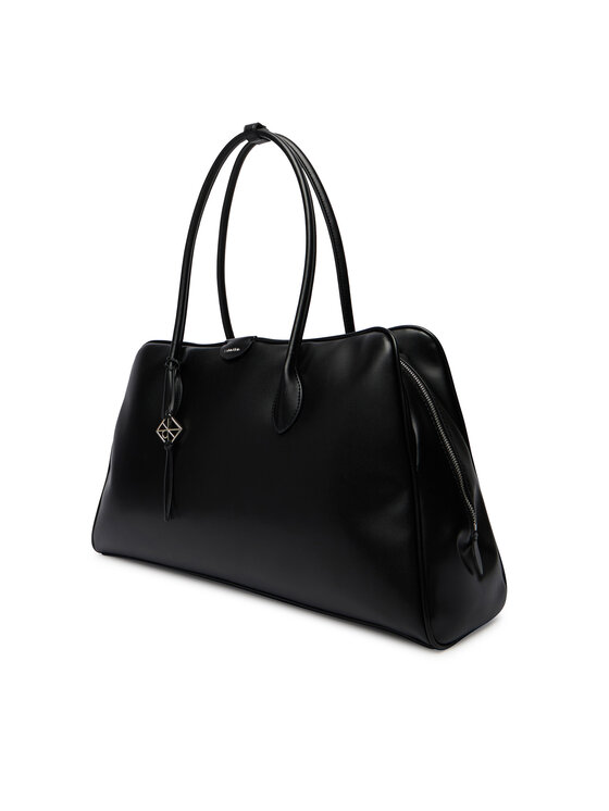 Calvin Klein Borsetta Calvin Klein Emblem Trio Large Work Bag LV04F3368G Nero