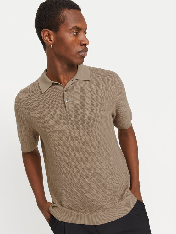 Jack & Jones Jack & Jones Polo Cooper 12271483 Beis Regular Fit