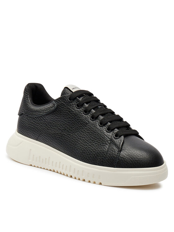 Emporio Armani Снікерcи Emporio Armani X3X024 XF768 00002 Чорний