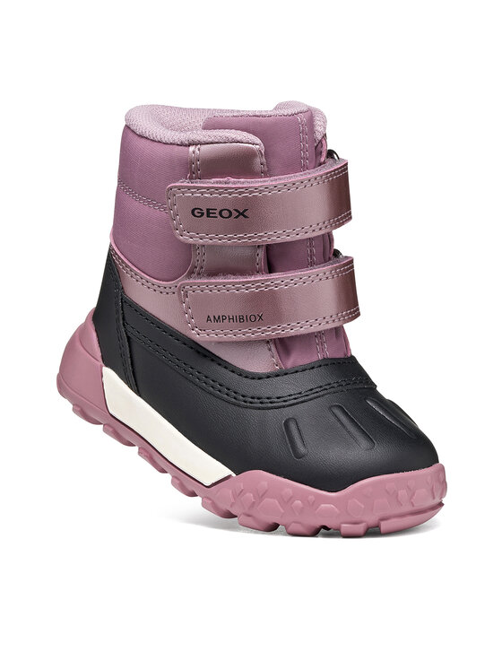 Geox Sniego batai Geox B Trekkyup Girl B Abx B566MC 0NFFU C8006 S Rožinė