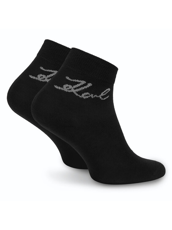 KARL LAGERFELD Skarpety długie KARL LAGERFELD A4W47032 Czarny