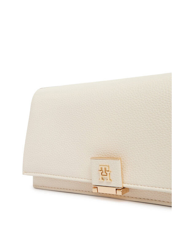 Tommy Hilfiger Τσάντα Tommy Hilfiger Th Her Chain Crossover AW0AW17403 Κρεμ