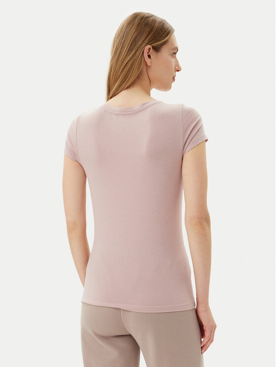 EA7 Emporio Armani EA7 Emporio Armani Футболка 8NTT65 TJDQZ U4079 Рожевий Regular Fit