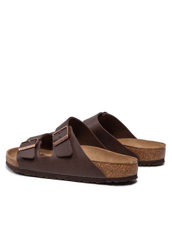 Birkenstock Šlepetės Birkenstock Arizona Birko-Flor 0051701 Ruda