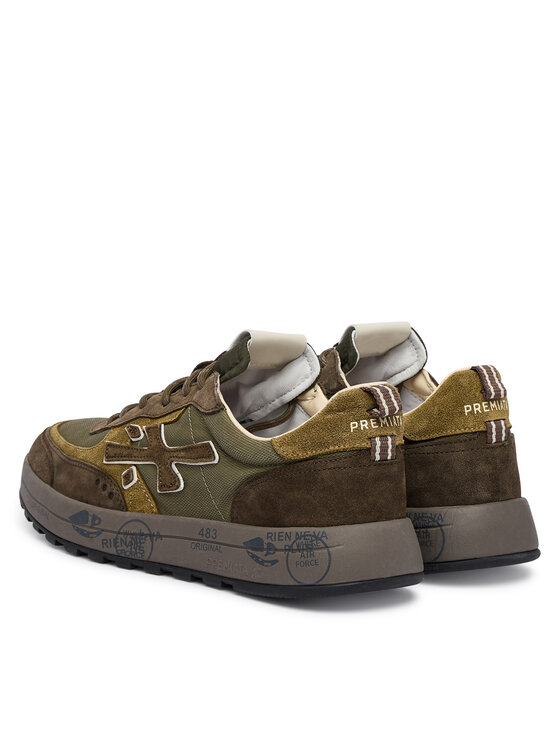 Premiata Sneakersy Premiata Nous Var 8463 Tmavo zelená