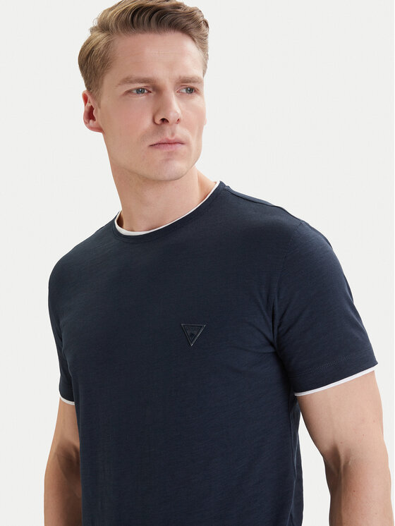 Guess Guess Футболка F6GI06 K6XN4 Голубий Slim Fit