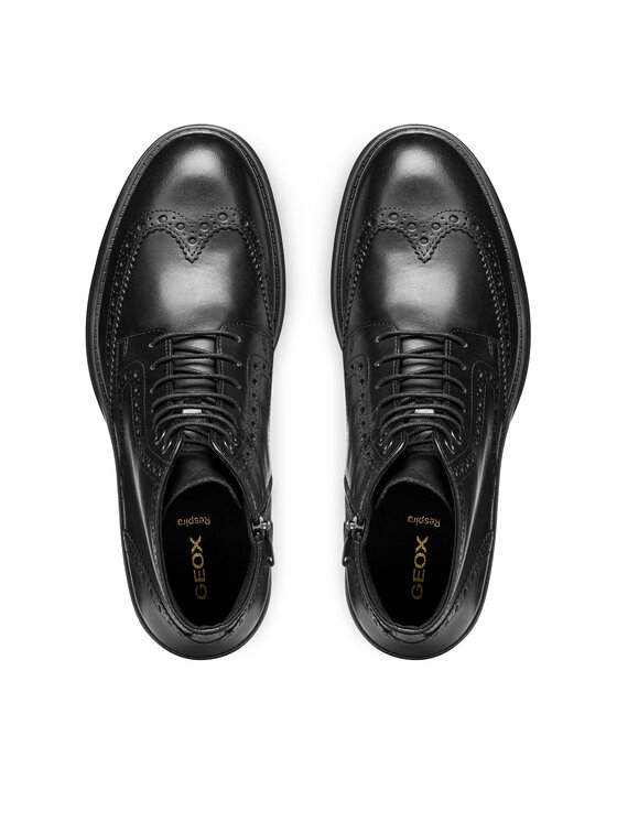 Geox Zābaki Geox U Henreys U56LWB 00043 C9999 Melns