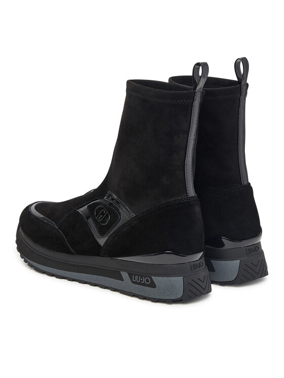 Liu Jo Сникърси Liu Jo Maxi Wonder 104 BF6107 PX962 Черен