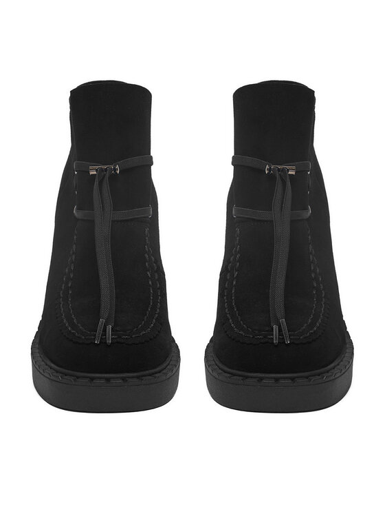 Simple Черевики Simple SIMPLE-SL-34-02-000074 201 Чорний