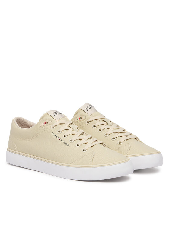 Tommy Hilfiger Sneakersy Tommy Hilfiger Harlem Core Ii Cvs FM0FM05817 Beżowy
