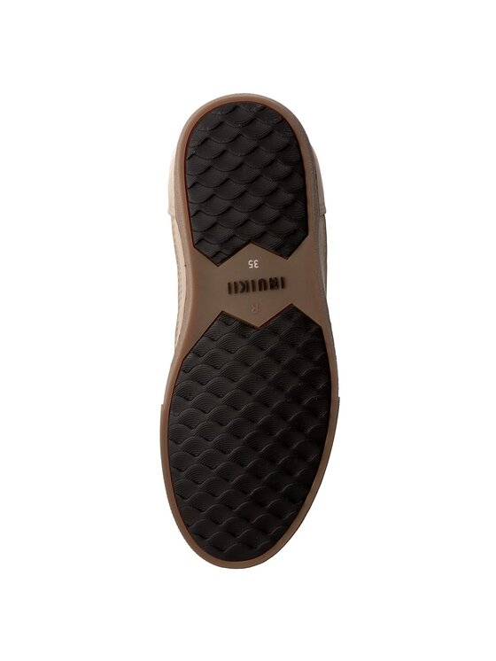Inuikii Снігоходи Inuikii Sneaker Wedge Rabbit 30150 Бежевий