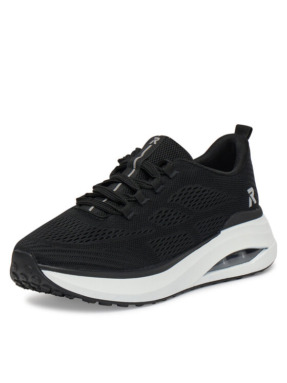 Rieker Revolution Lifestyle Sneakersy Rieker Revolution Lifestyle W2701-00 Čierna