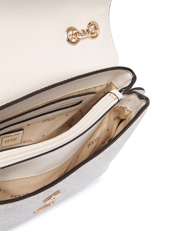 Guess Сумка Guess Lindsey HWSG97 49210 Кремовий