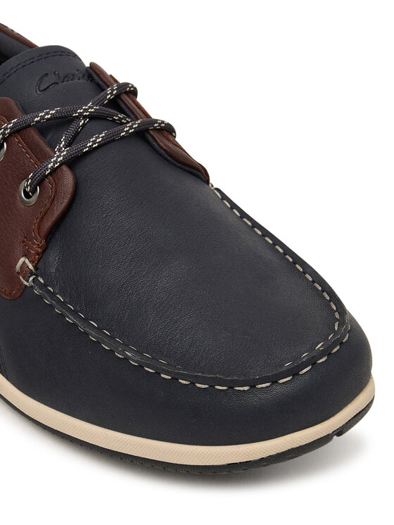 Clarks Туфлі Clarks Orson Sail 26186198 Cиній