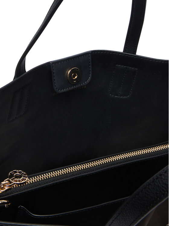 Tommy Hilfiger Táska Tommy Hilfiger Th Icon Satchel AW0AW18723 Fekete