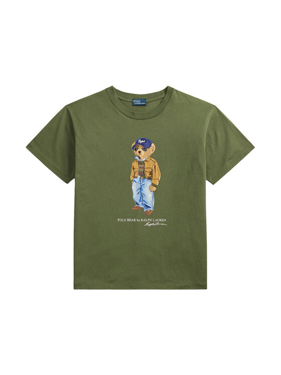 Polo Ralph Lauren Polo Ralph Lauren Camiseta 211B17806001 Verde oscuro Regular Fit