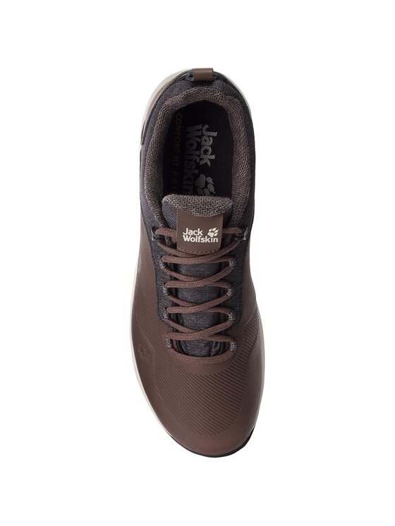 Jack Wolfskin Poltopánky Jack Wolfskin Seven Wonders Wt Low M 4030581 Hnedá