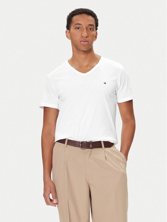 Tommy Hilfiger Tommy Hilfiger Conjunto de camisetas UM0UM03637 Blanco Regular Fit