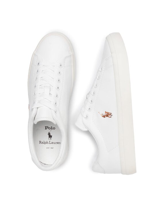 Polo Ralph Lauren Sneakersy Polo Ralph Lauren Longwood 816785025004 Bílá