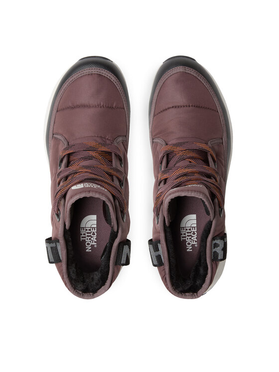 The North Face Sniega zābaki The North Face Thermoball Lace Up Luxe Wp NF0A817WC9R1 Brūns