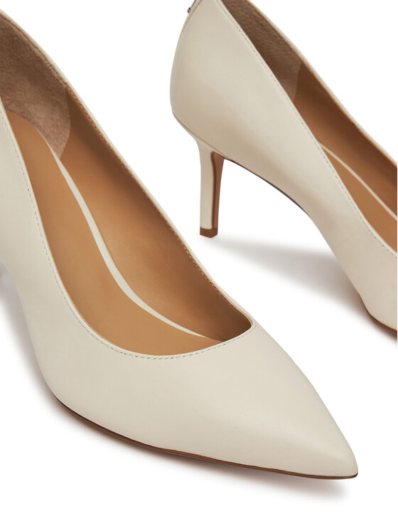 LAUREN RALPH LAUREN Pantofi cu toc subțire LAUREN RALPH LAUREN Lanette 802972024002 Alb