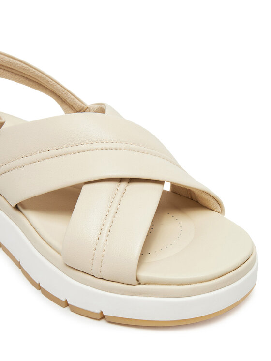 Clarks Босоніжки Clarks Tuscan Cross 26181470 Écru