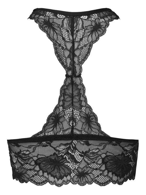 Hunkemöller Hunkemöller Бюстгальтер-топ Stormi 300738 Чорний
