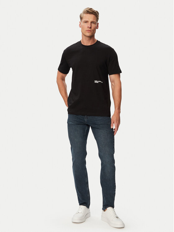 Karl Lagerfeld Jeans Karl Lagerfeld Jeans Camiseta B3M17005 Negro Regular Fit