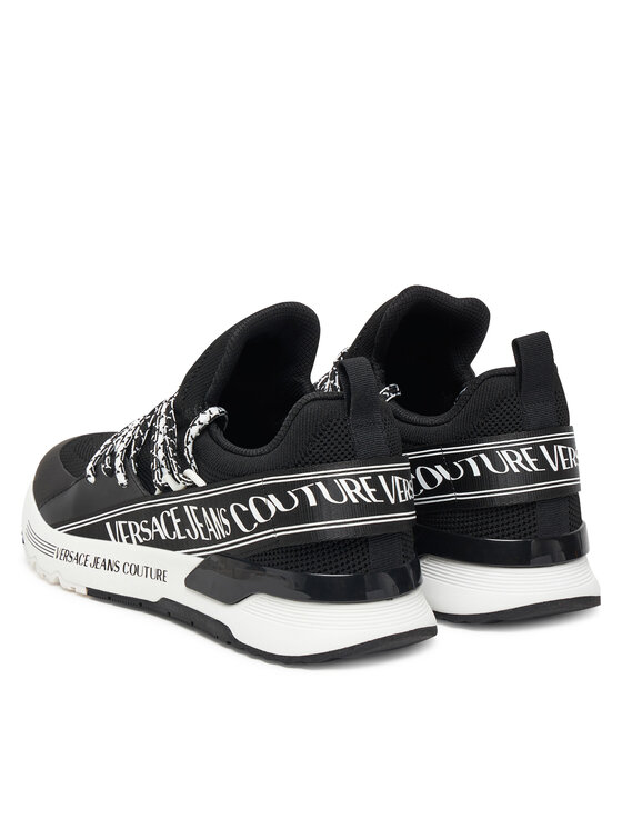 Versace Jeans Couture Снікерcи Versace Jeans Couture 79YA3SA3 ZSD03 Чорний