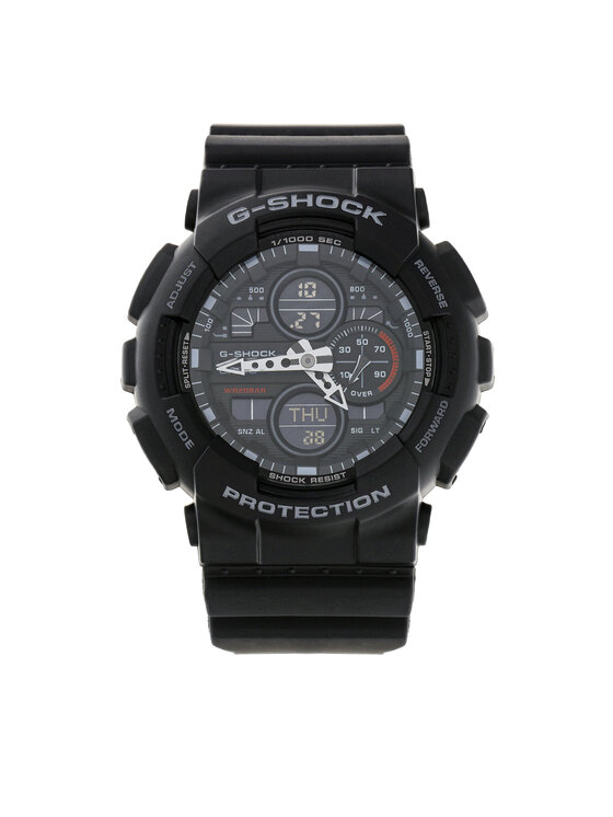 G-Shock Годинник G-Shock GA-140-1A1ER Чорний