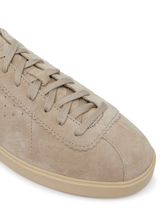 Clarks Снікерcи Clarks Lockford Lace 26186195 Сірий