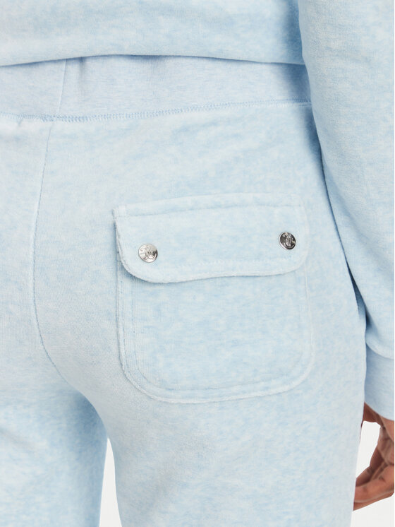 Juicy Couture Juicy Couture Pantaloni da tuta Layla JCSEBJ001 Celeste Flared Leg