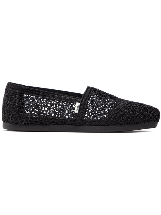 Toms Pusbačiai Toms Alpargata 10016254 Juoda